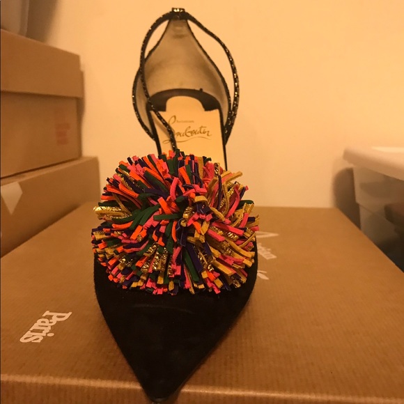 Christina Louboutin Tsarou pompom - Picture 3 of 3